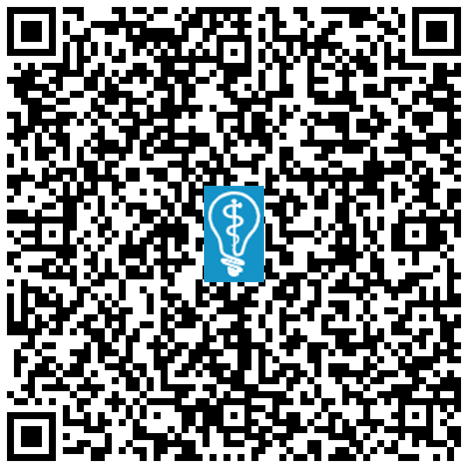 QR code image for Can a Cracked Tooth be Saved with a Root Canal and Crown in Cornelius, NC
